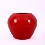 Apple Shape Fiberglass Pot
