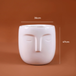 Face Fiberglass Pot