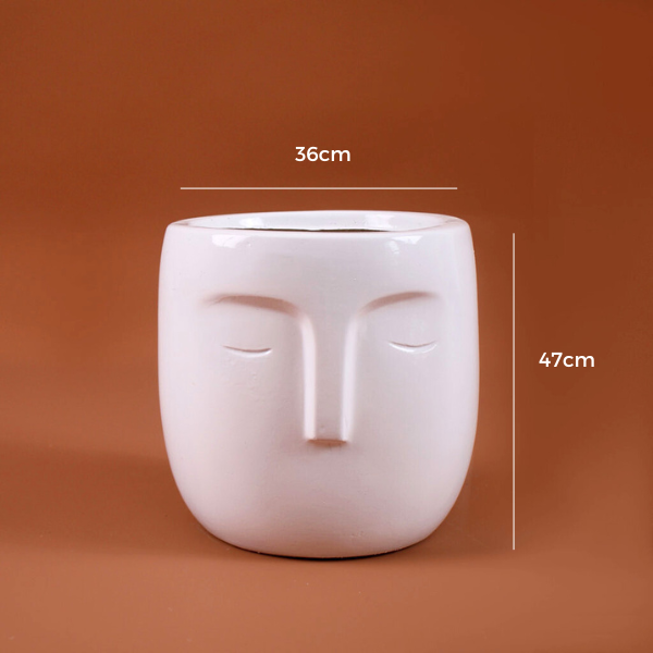 Face Fiberglass Pot