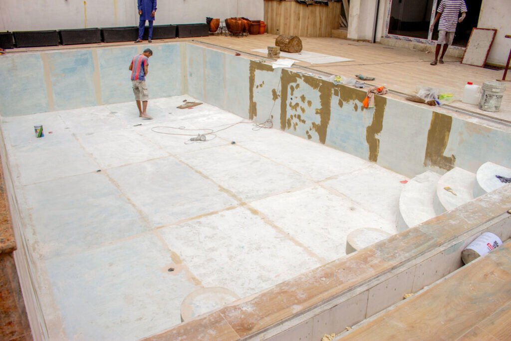 Swimming Pool with Fiberglass Material 5